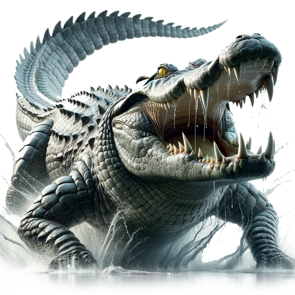 Famous 14-foot alligator at Treasure Island Gift Shop Orlando Florida