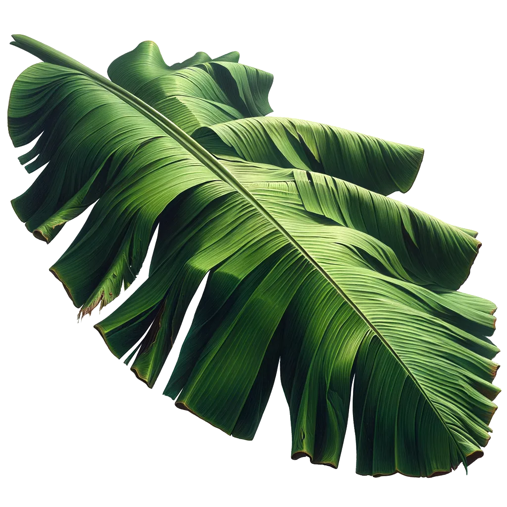 Banana leaf tropical decor at Treasure Island souvenir shop Kissimmee