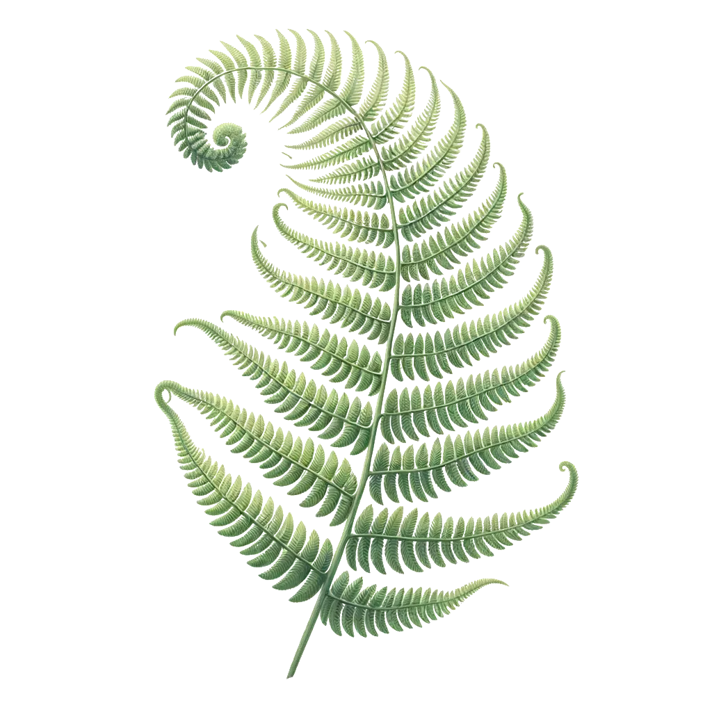 Fern frond tropical foliage at Treasure Island Gift Shop