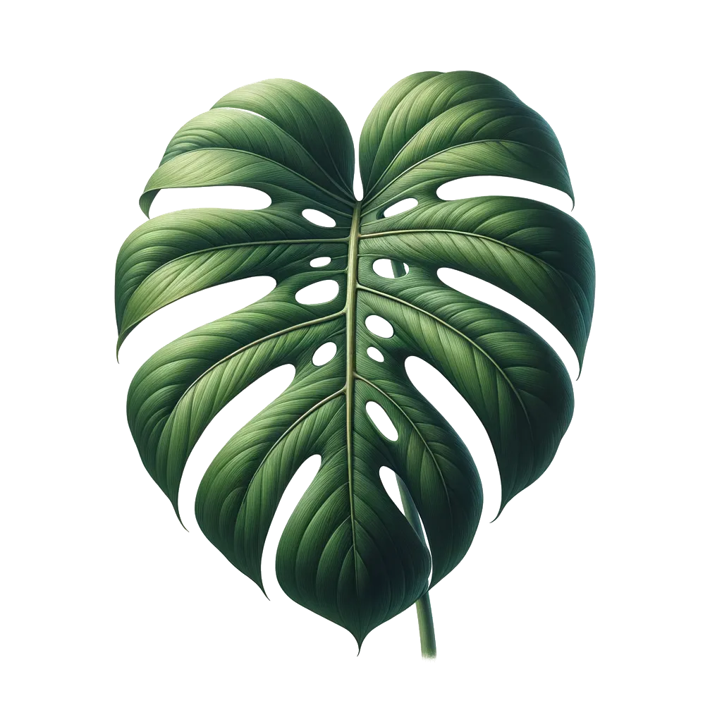 Monstera leaf jungle decoration at Orlando gift shop